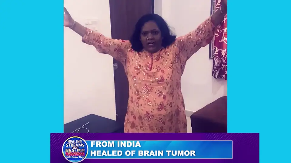 Healed of a brain tumour